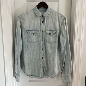 Billy Reid Chambray Western Light Wash